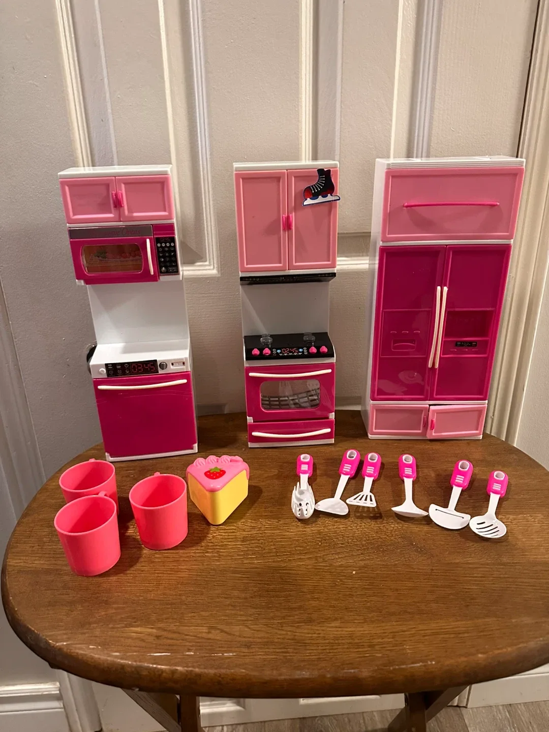 Pink Toy Kitchen Set (c1) image indicator(3)