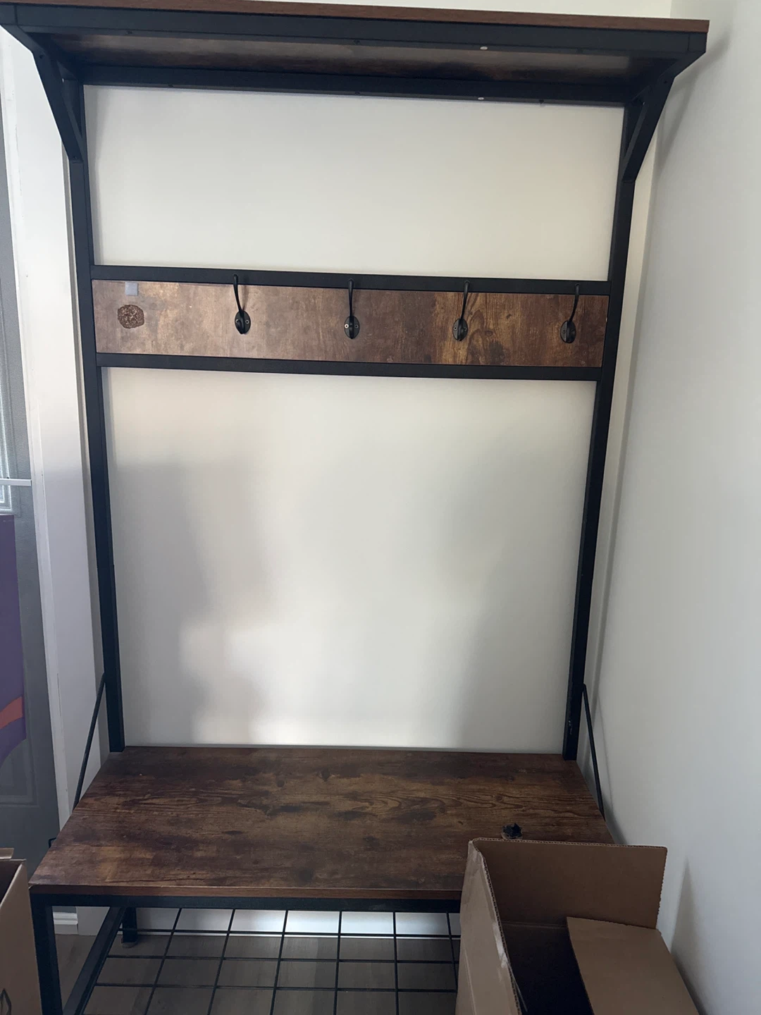 Hall Tree with Bench & Storage