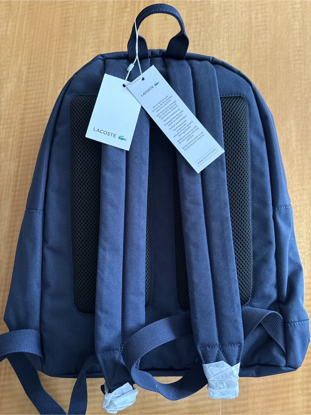 Lacoste NEW Navy Blue Backpack image indicator(3)