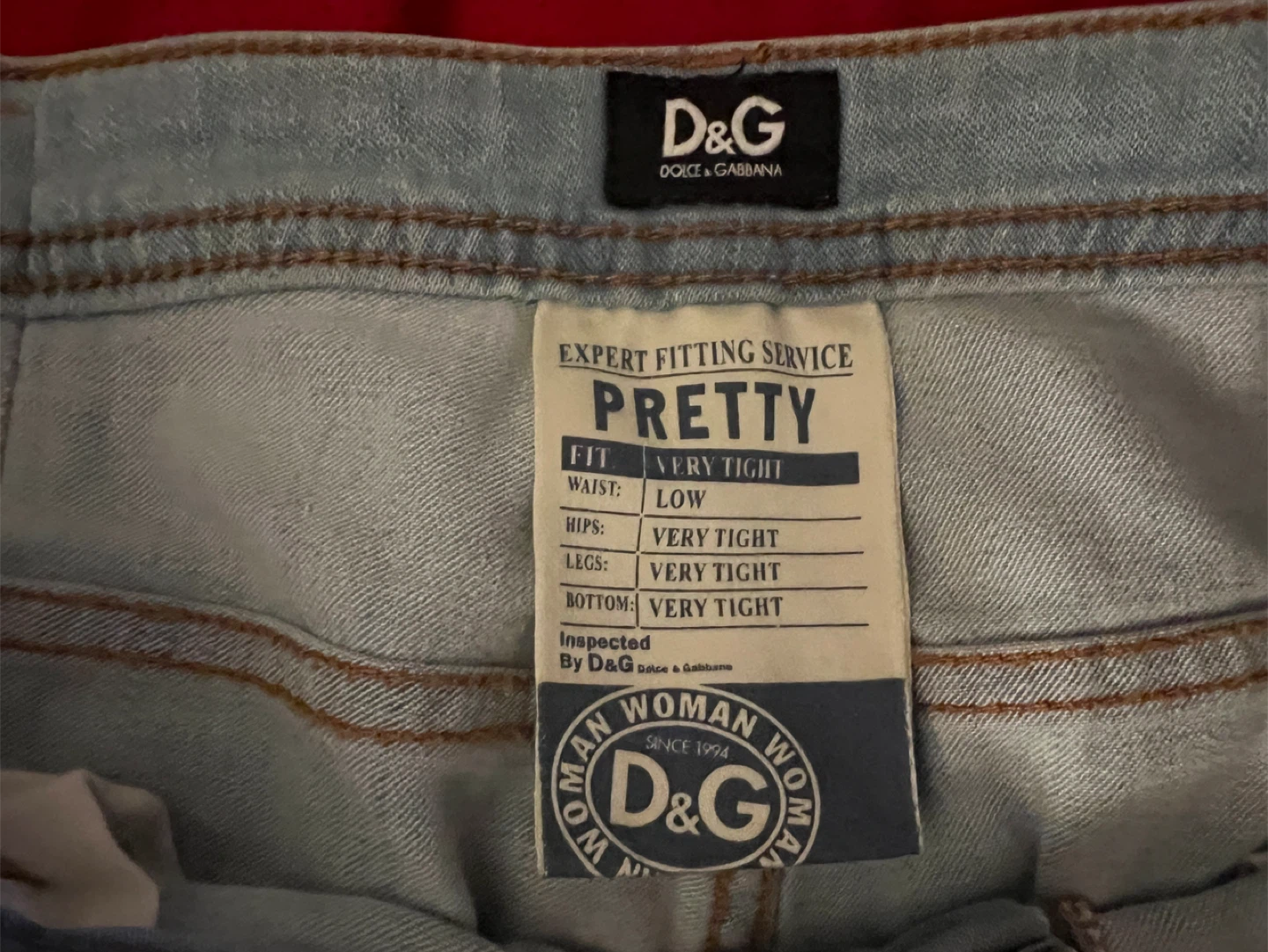 D&G Dolce & Gabbana Pretty Denim Jeans - photo 3