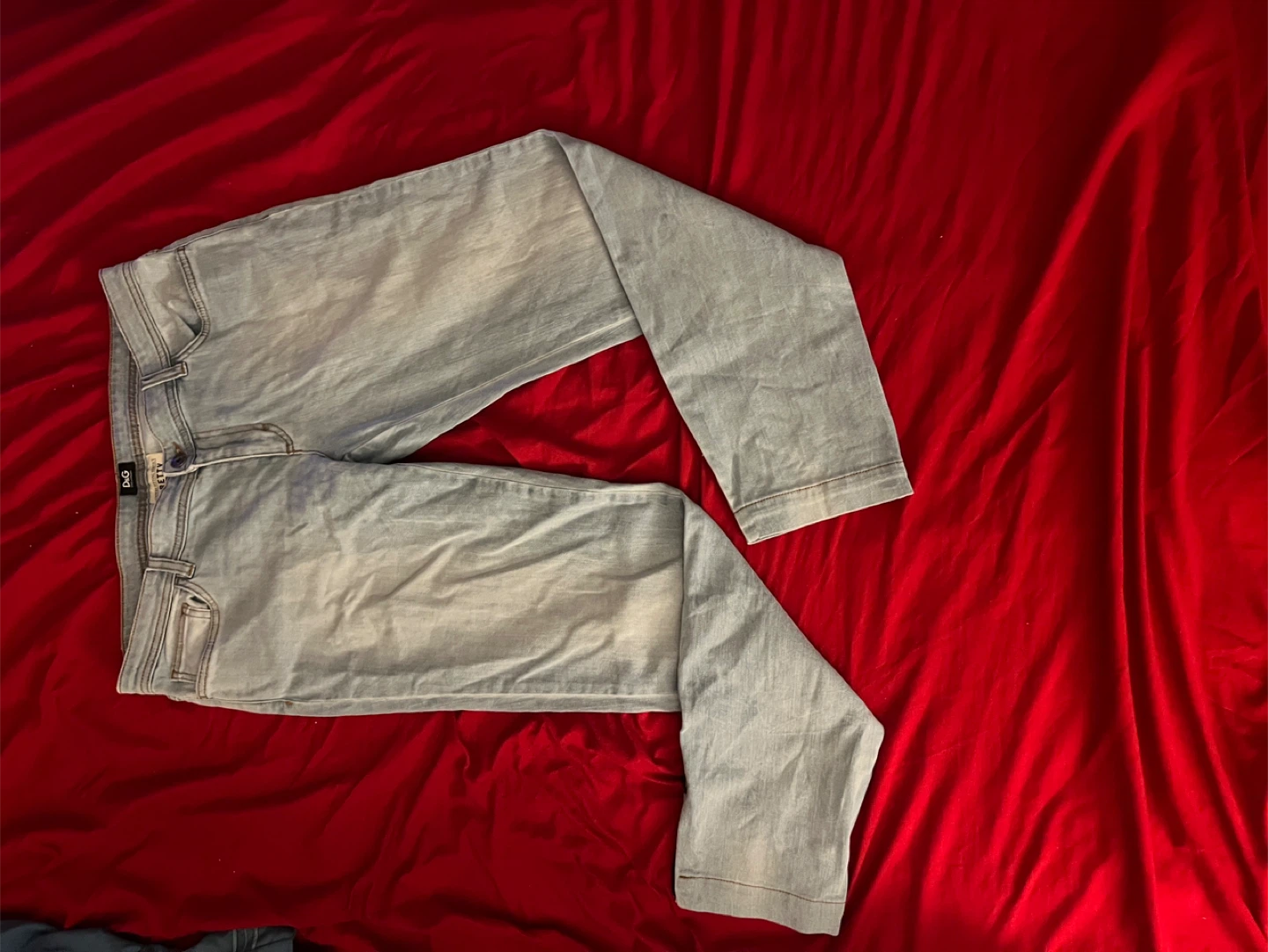 D&G Dolce & Gabbana Pretty Denim Jeans