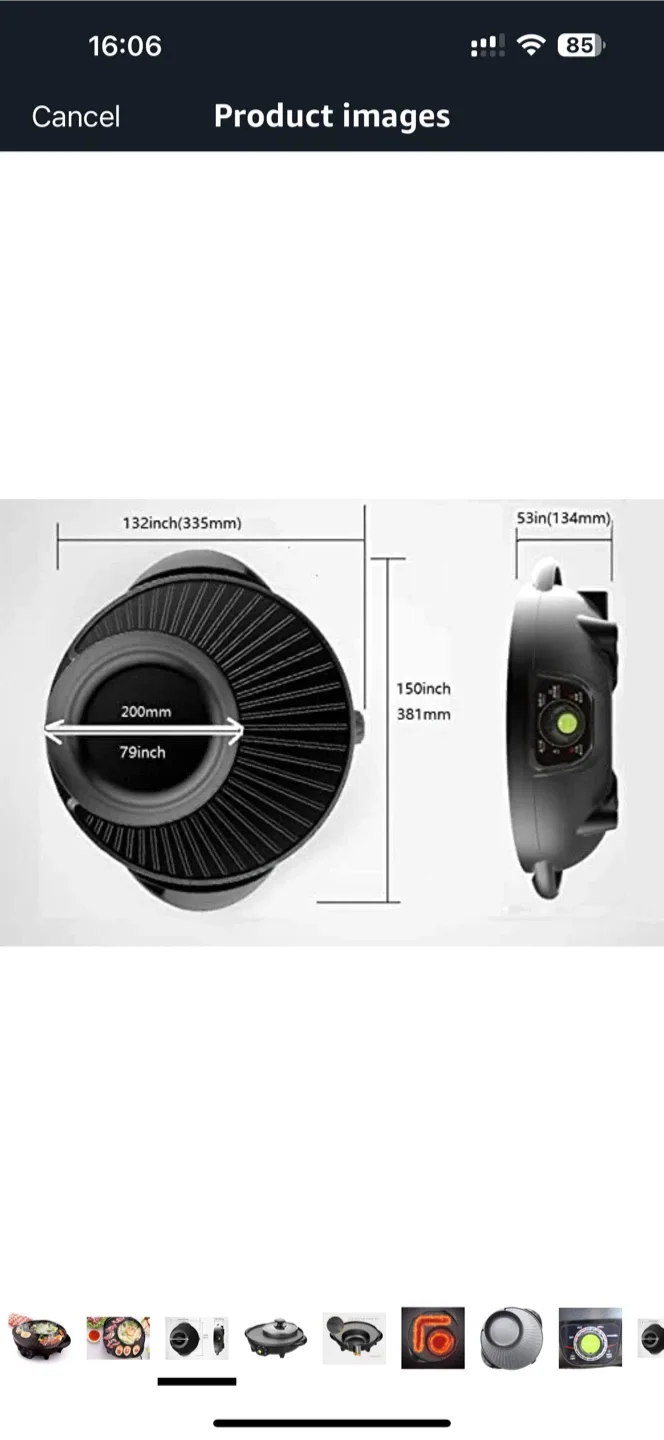 Electric Hot Pot & BBQ Grill image indicator(6)