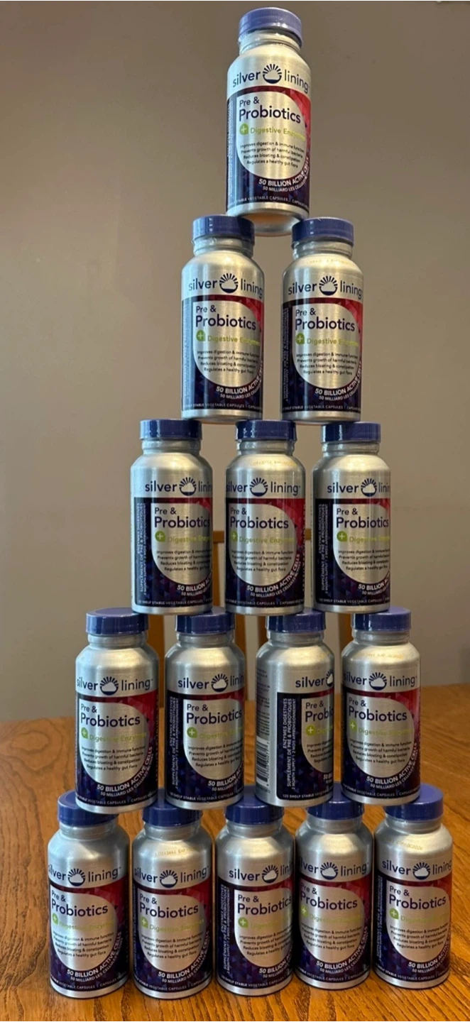 Silver Lining Pre & Probiotics + Digestive Enzymes - photo 4
