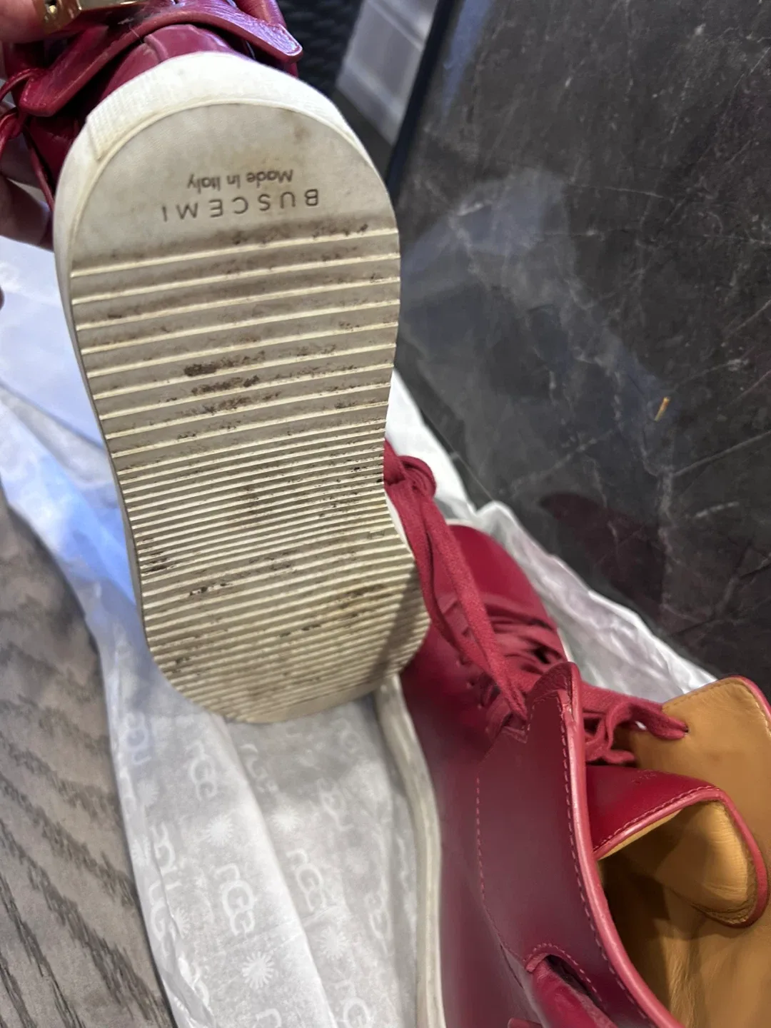 Buscemi High-Top Sneakers, Size 37 image indicator(6)