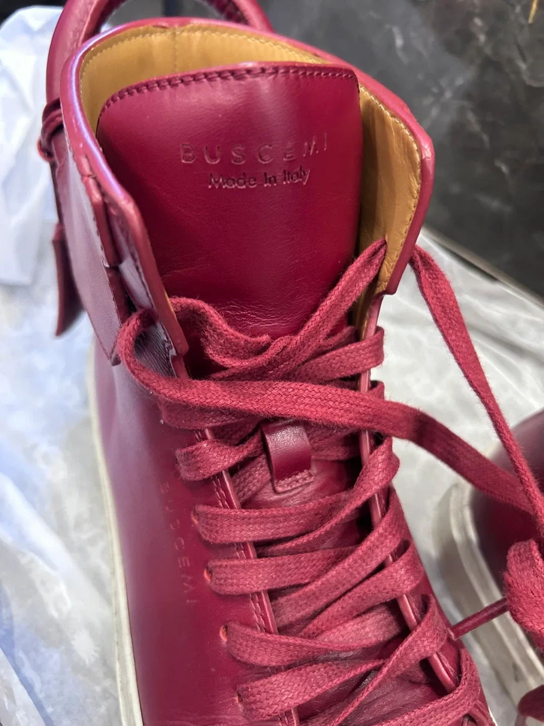 Buscemi High-Top Sneakers, Size 37 image indicator(2)