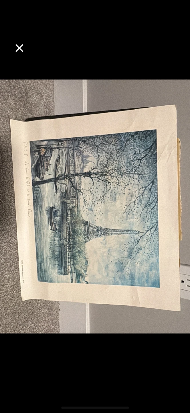 Paris Le Tour Eiffel Art Print