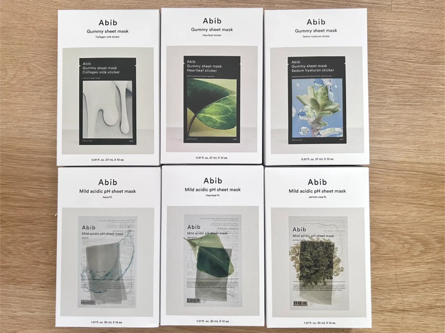 Abib Gummy & Mild Acidic pH Sheet Masks thumbnail