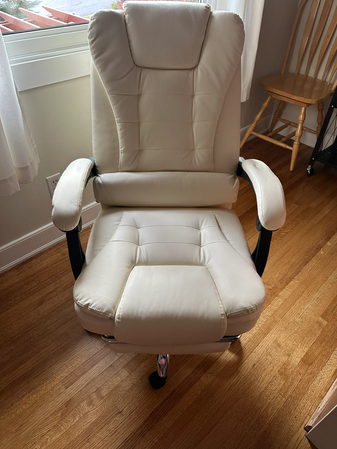 Ergonomic Office, Gaming Chair - Cream White