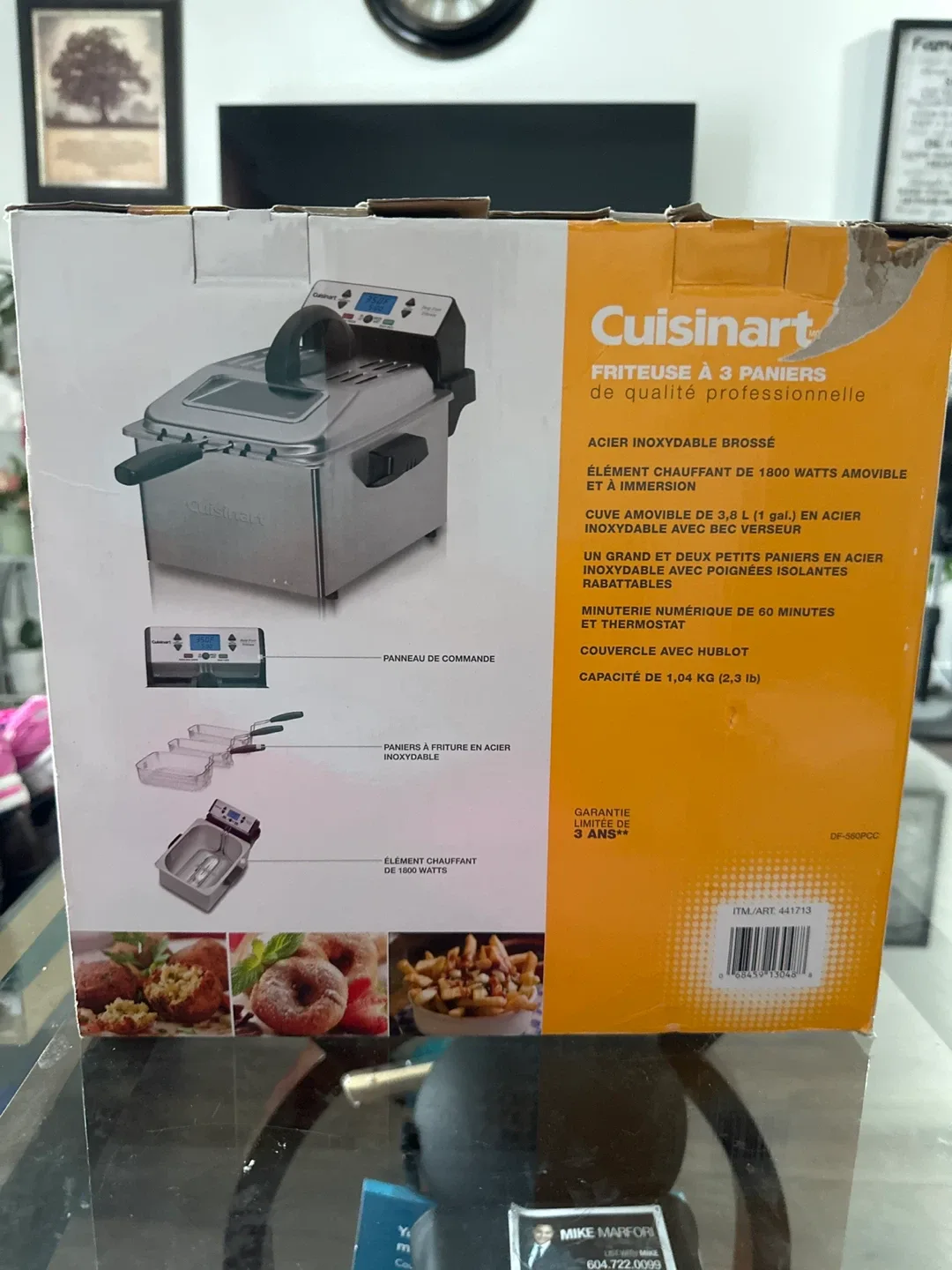 Cuisinart Professional 3-Basket Deep Fryer image indicator(2)