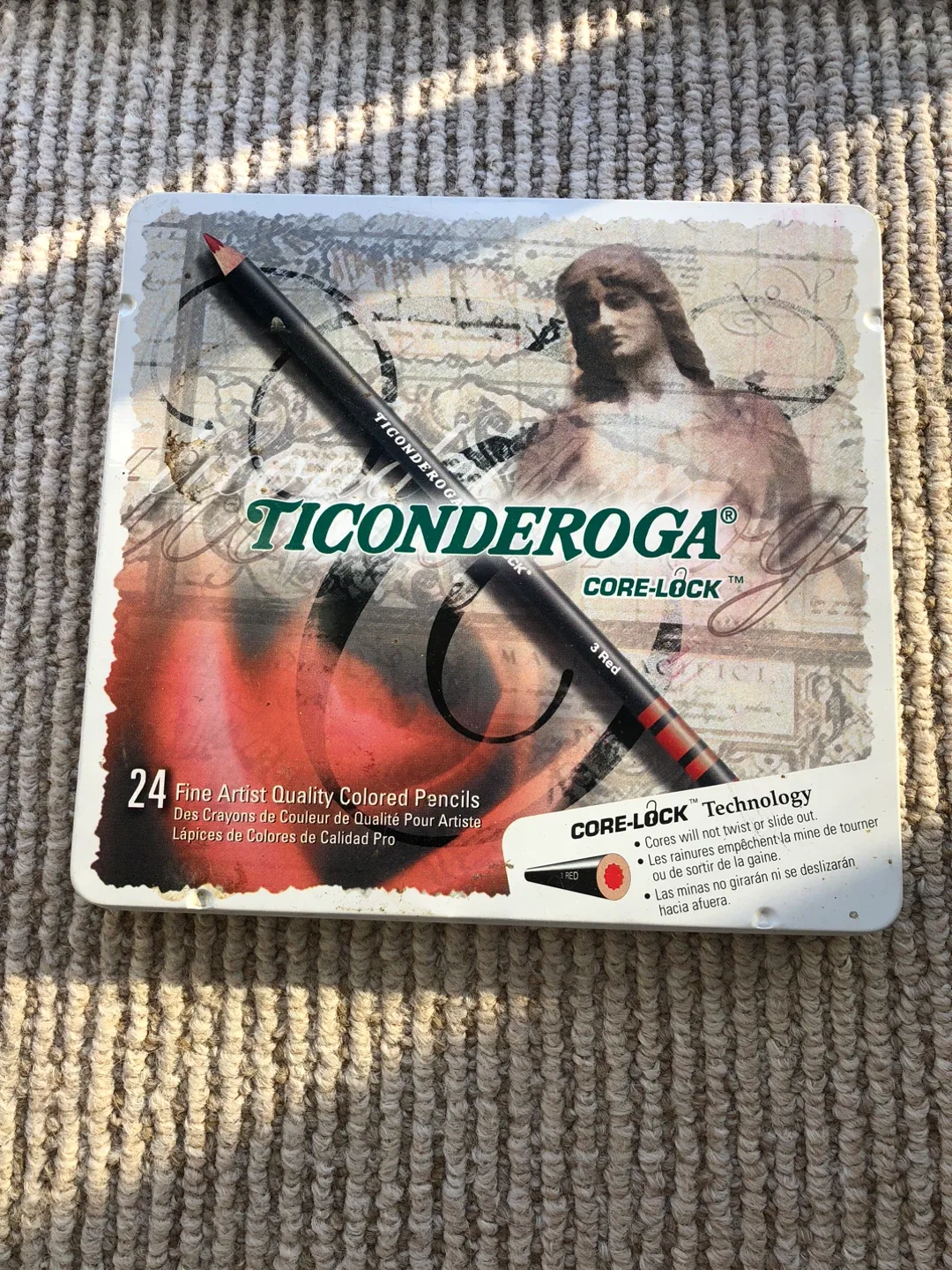 Ticonderoga Core-Lock Colored Pencils - 24 Pack image indicator(2)