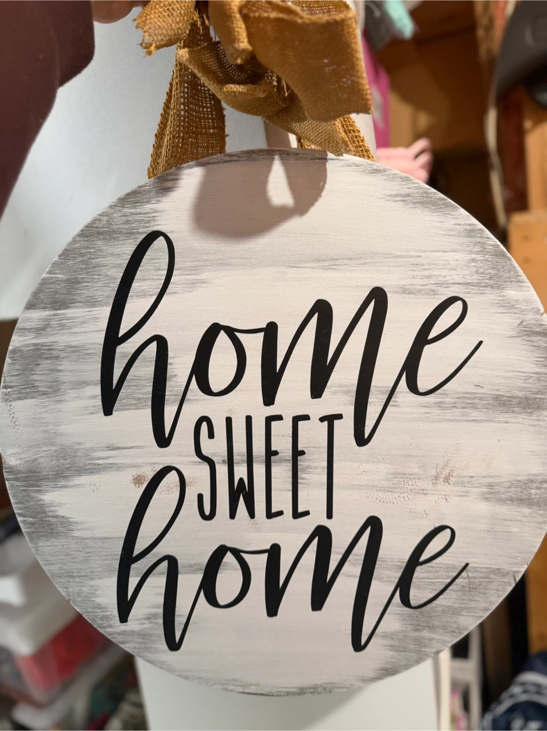 Home Sweet Home Wooden Sign