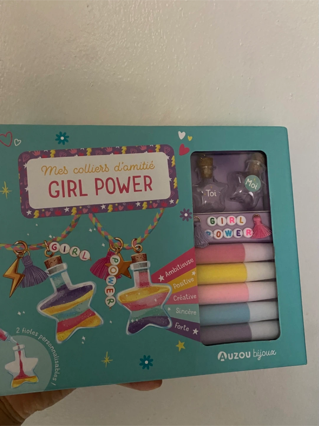 Auzou Girl Power Friendship Necklace Kit - New