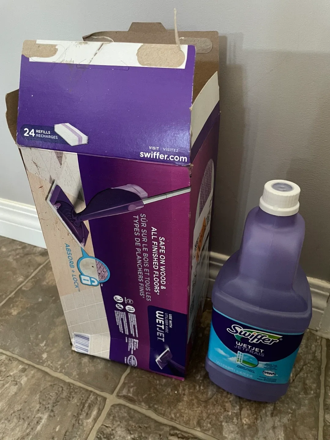 Swiffer WetJet with Refills and Solution