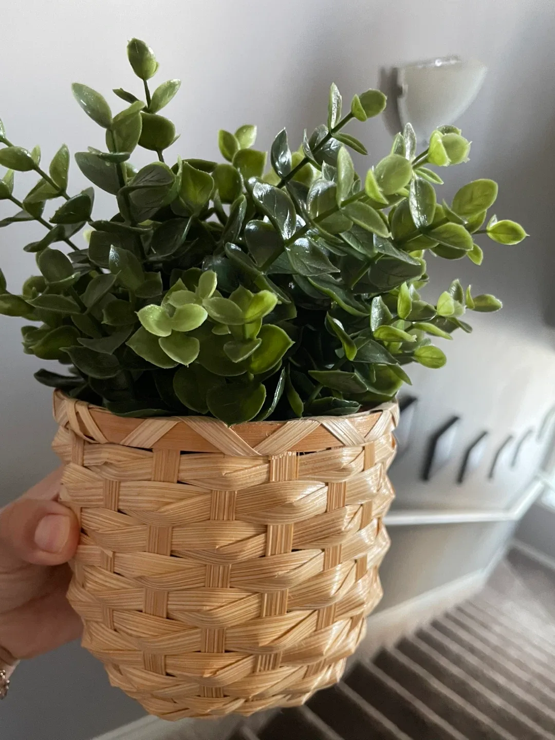 Artificial Plant in Basket