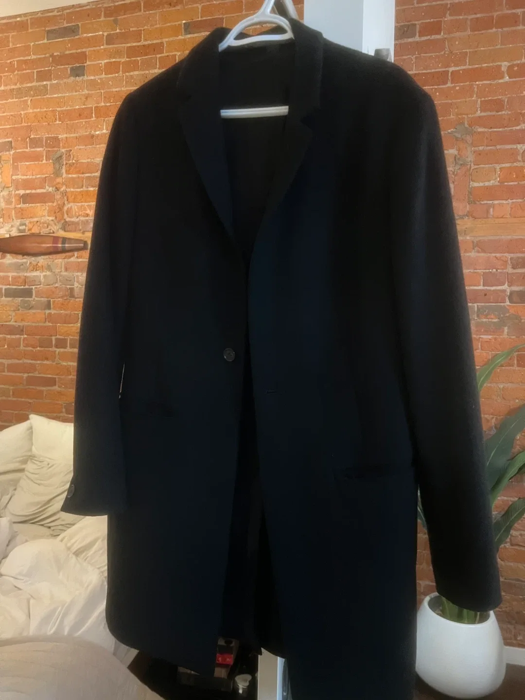 All Saints Black Overcoat image indicator(2)