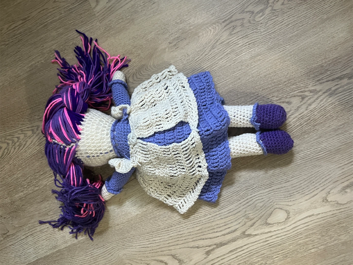 Handmade Crocheted Doll - photo 2