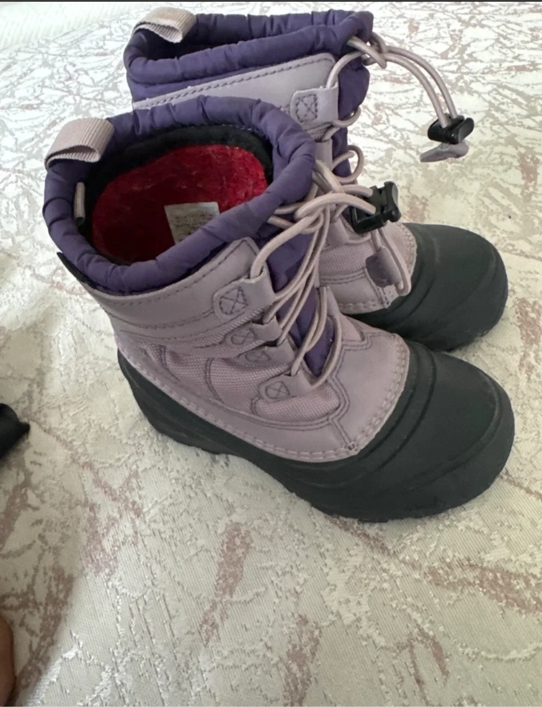 The north face snow boots size 13 kids