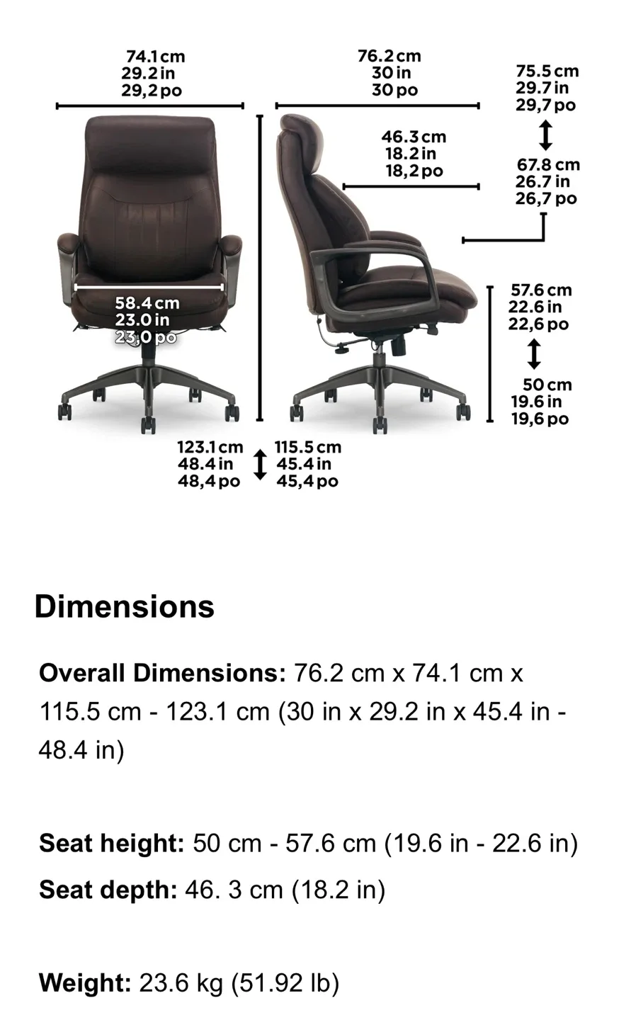 LA-Z-BOY Executive Office Chair image indicator(4)