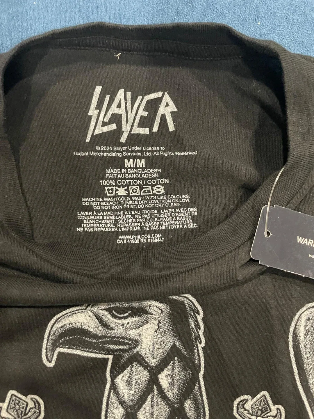 Slayer Eagle Graphic Tee - Size M image indicator(2)