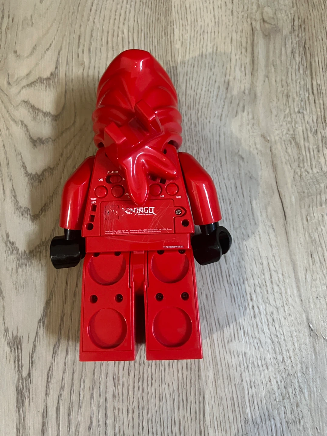 LEGO Ninjago Kai Minifigure Alarm Clock - photo 2