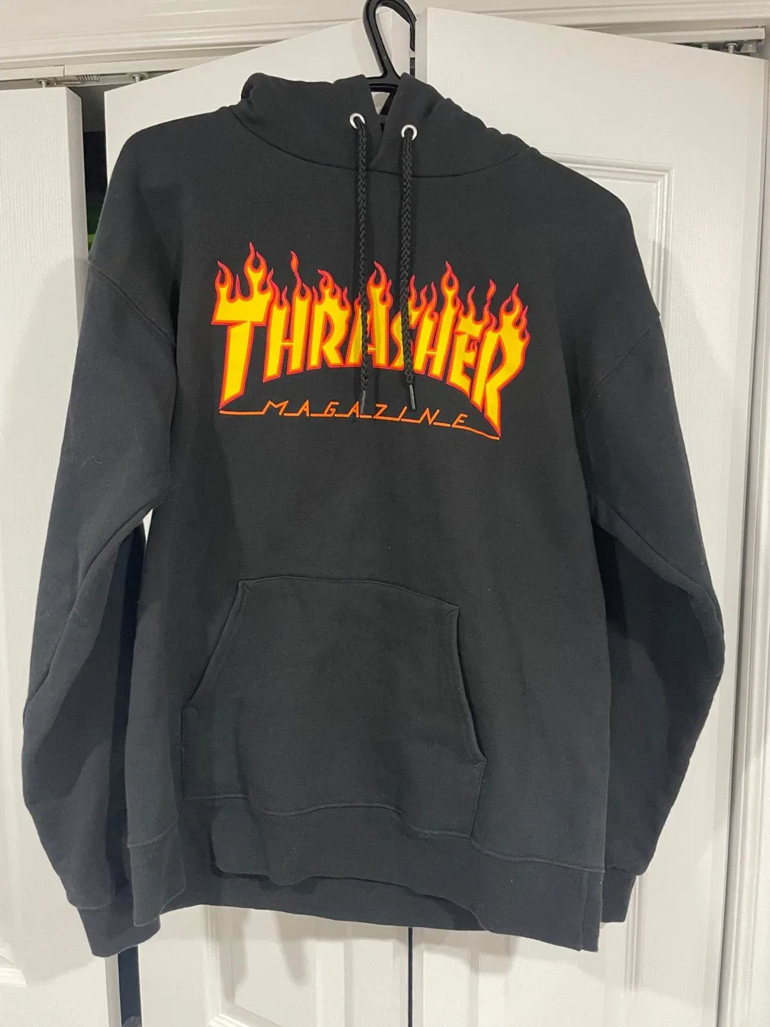 Thrasher Flame Logo Hoodie - Size S image indicator(4)