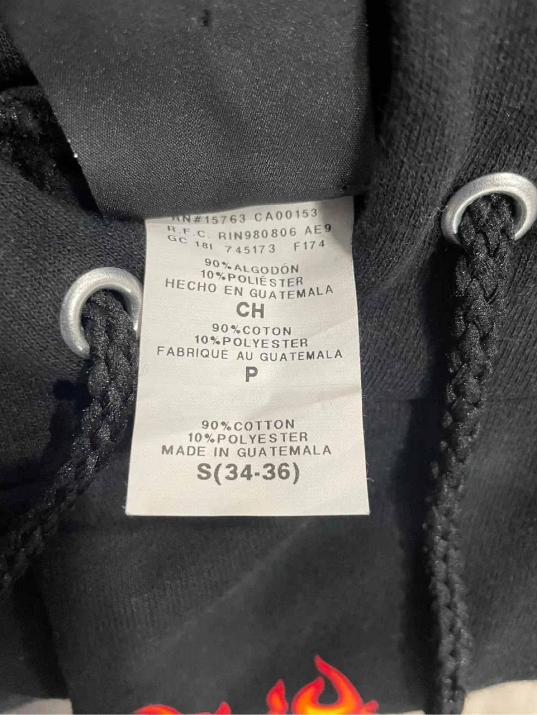 Thrasher Flame Logo Hoodie - Size S image indicator(3)