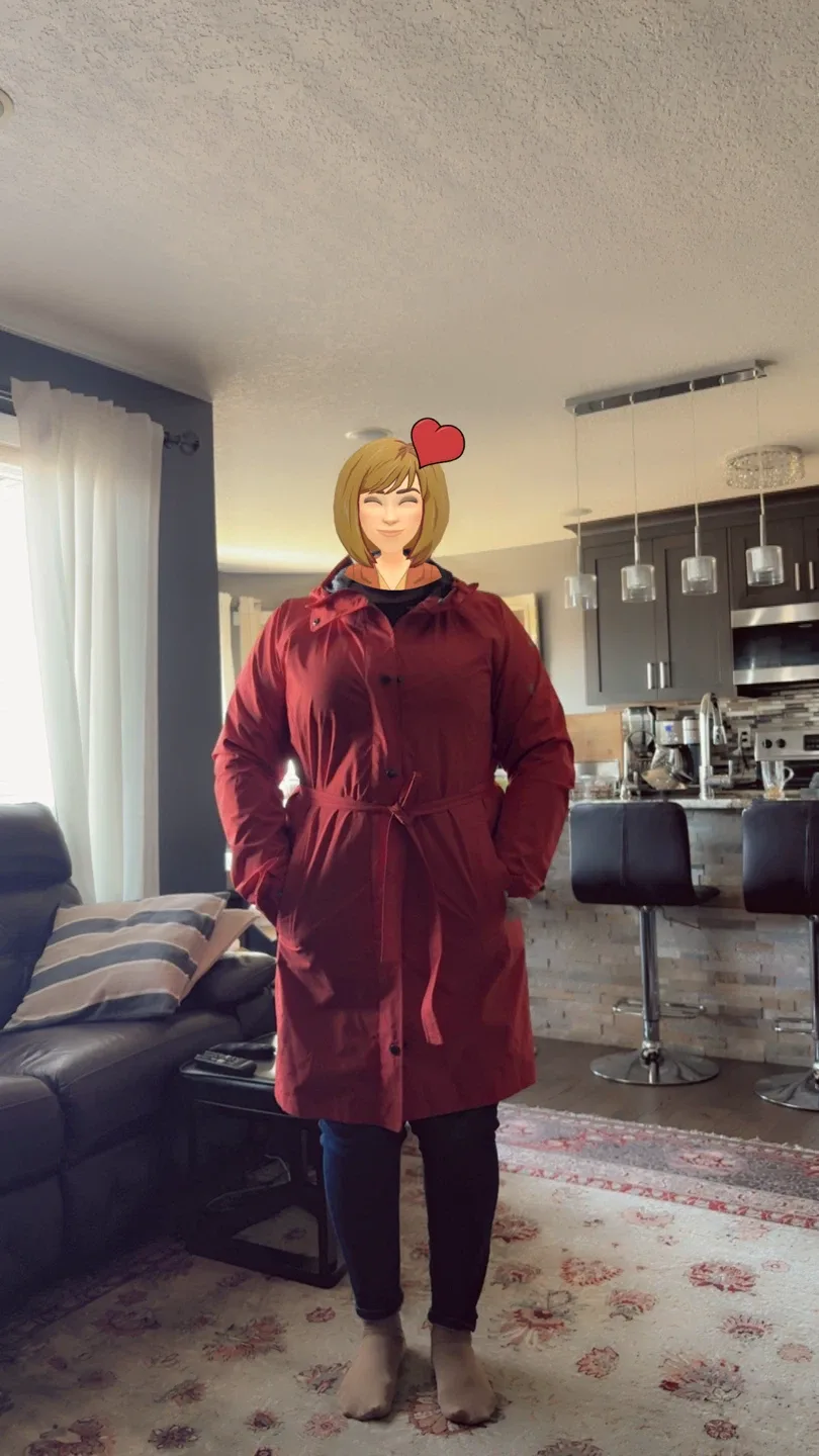 Columbia Red Rain Jacket image indicator(2)