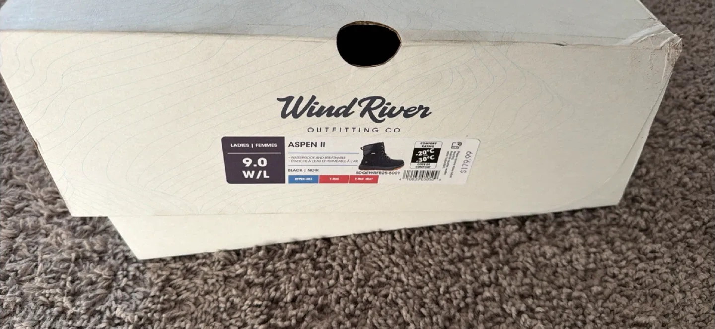 Wind River Aspen II Boots - Women's Size 9 - Black image indicator(3)