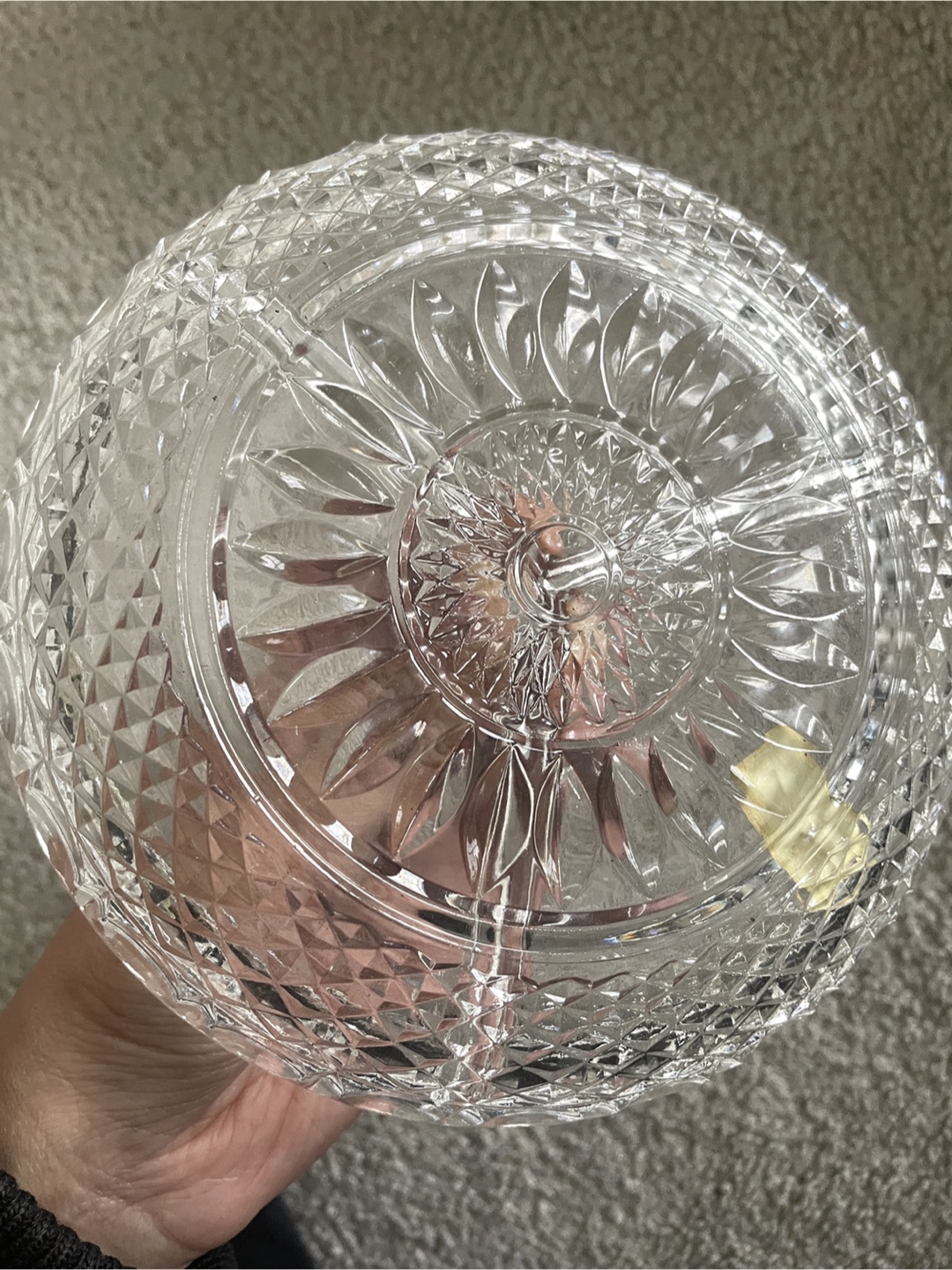 Lausitzer Glas Bleikristall 24%PBO Crystal Bowl - photo 3
