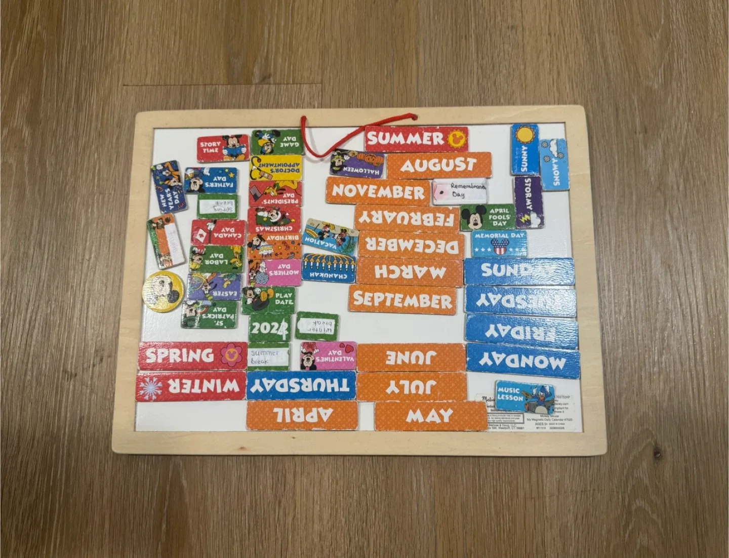 Disney Mickey Mouse My Daily Calendar image indicator(2)