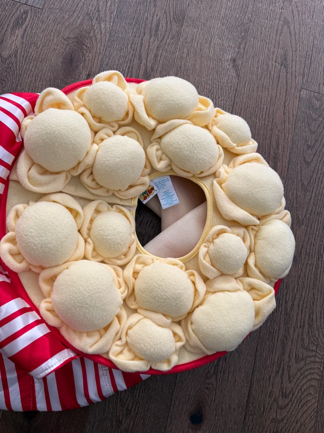 Kids One Size (size 4-10) Popcorn Costume with Headband image indicator(4)