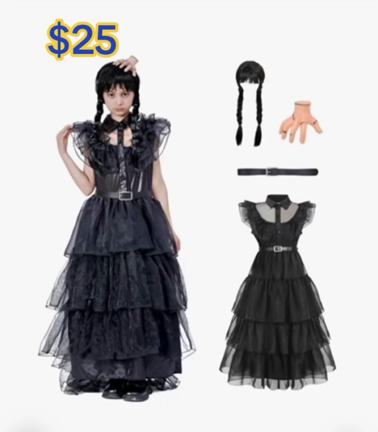 Wednesday costume for kids
