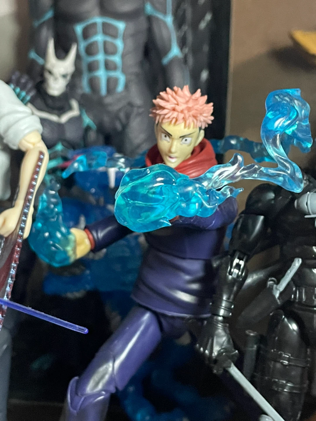 Action figures tekken and jujutsu kaisen