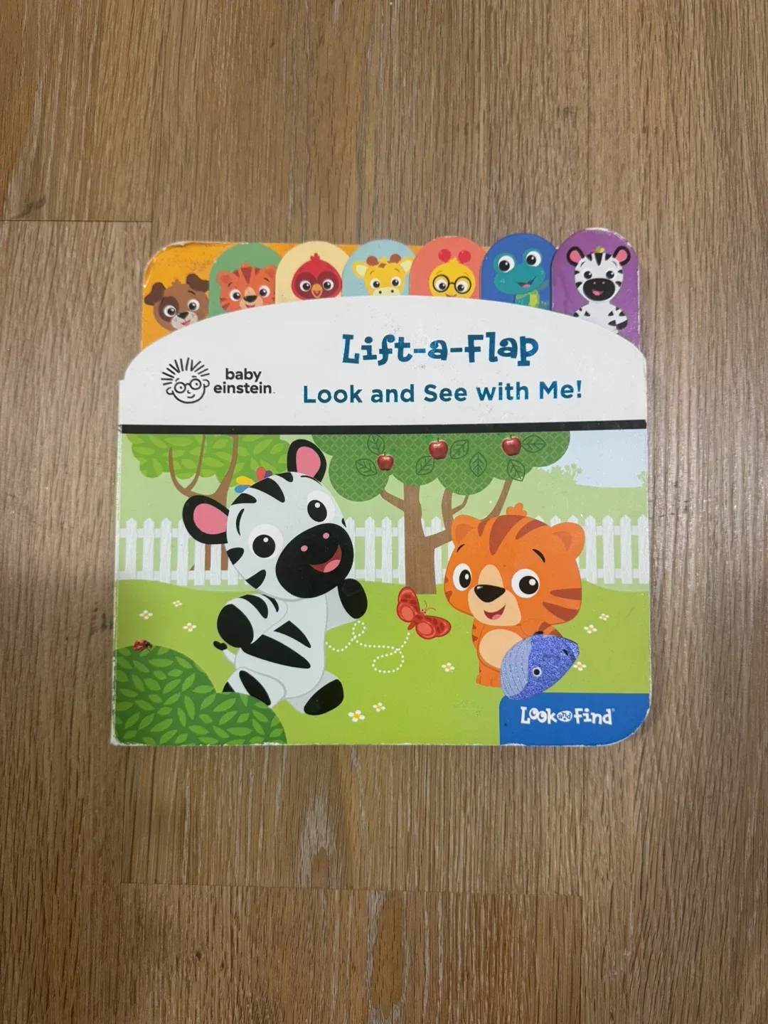 Baby Einstein Lift a Flap Animal Book for Toddlers thumbnail