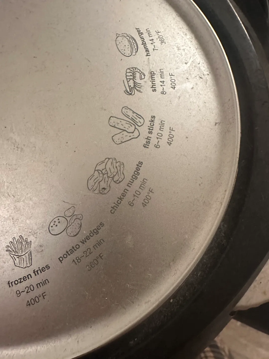 Rosewill Air Fryer - Model HF-998B image indicator(3)