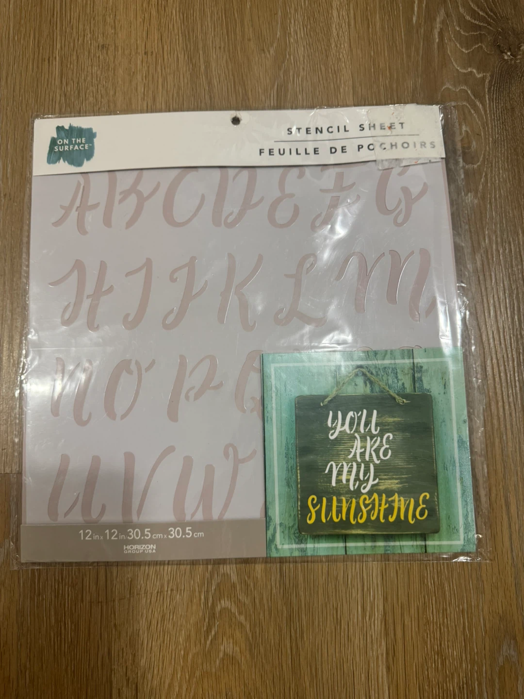 Stencil Sheets - Two Sizes and Fonts - photo 3