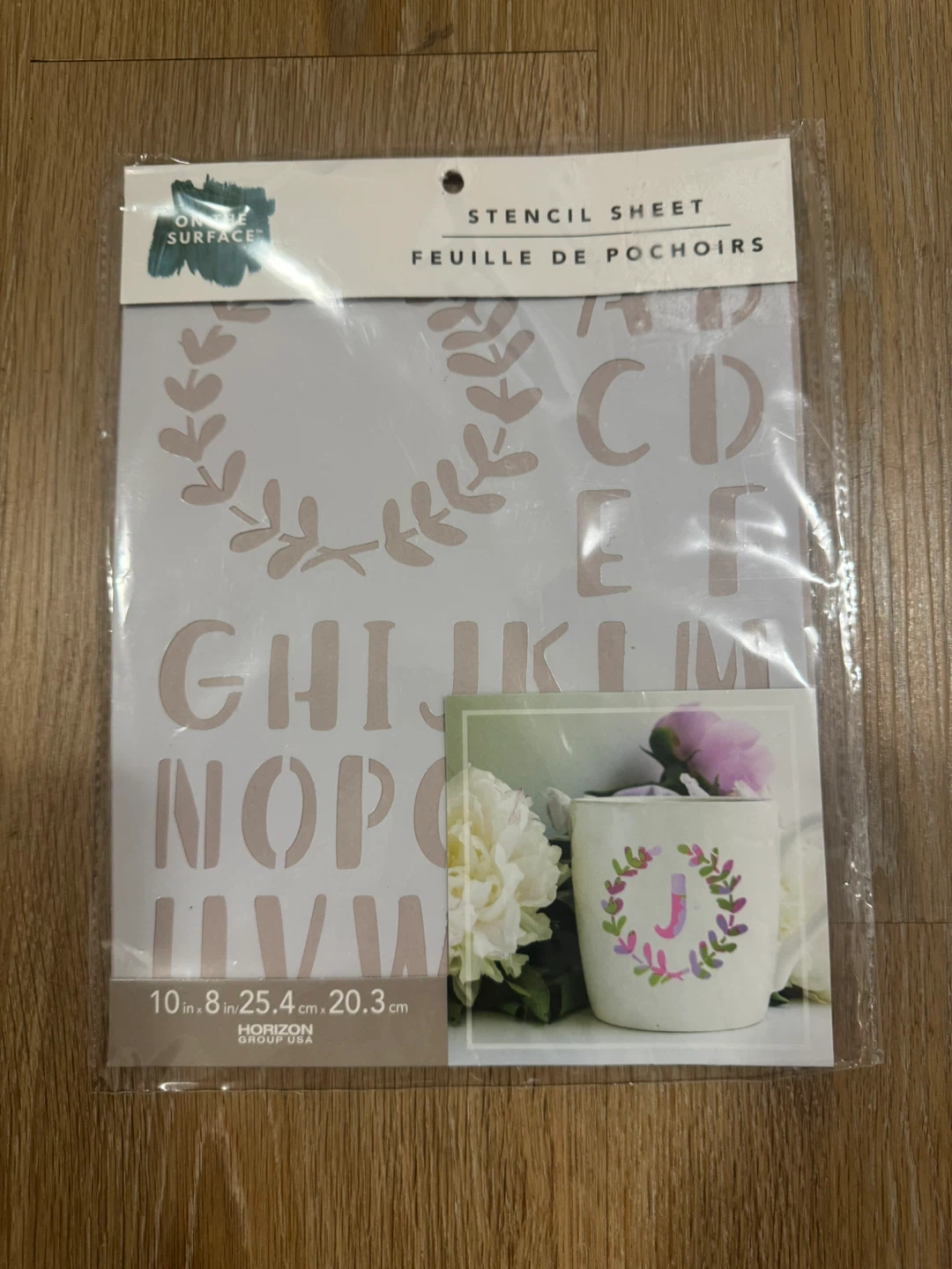 Stencil Sheets - Two Sizes and Fonts - photo 2