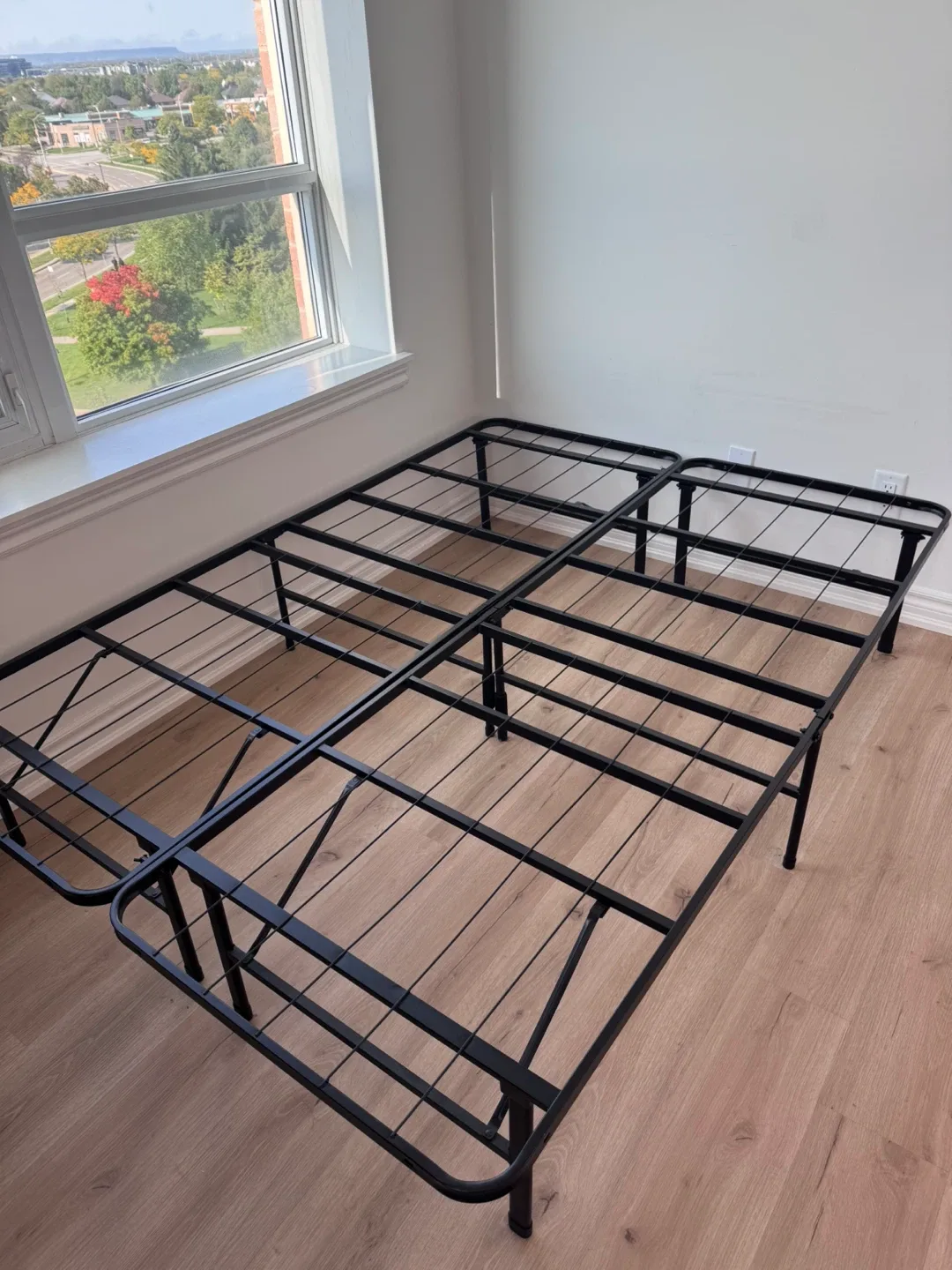 Double Mattress and Metal Bed Frame image indicator(2)