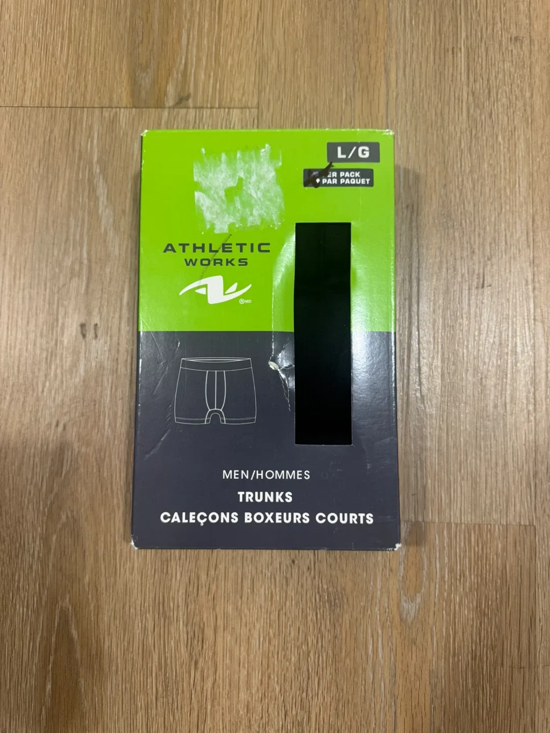 Athletic Works Mens Trunks x 3 Size Large thumbnail