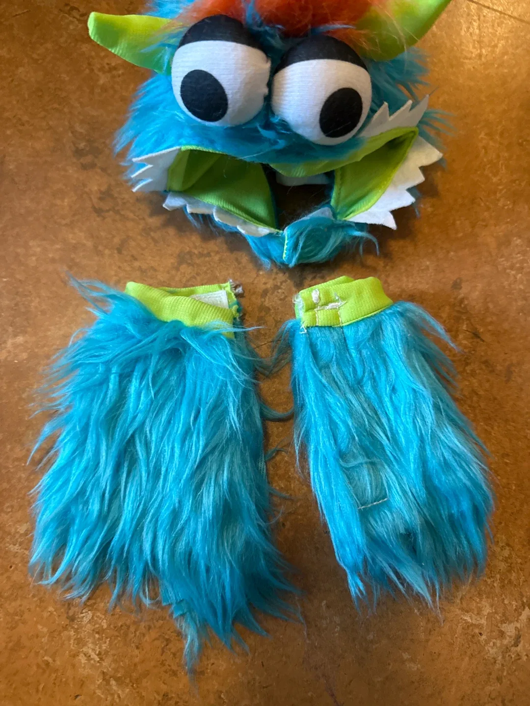 Pet Krewe Blue Monster Dog Costume - Size S image indicator(2)