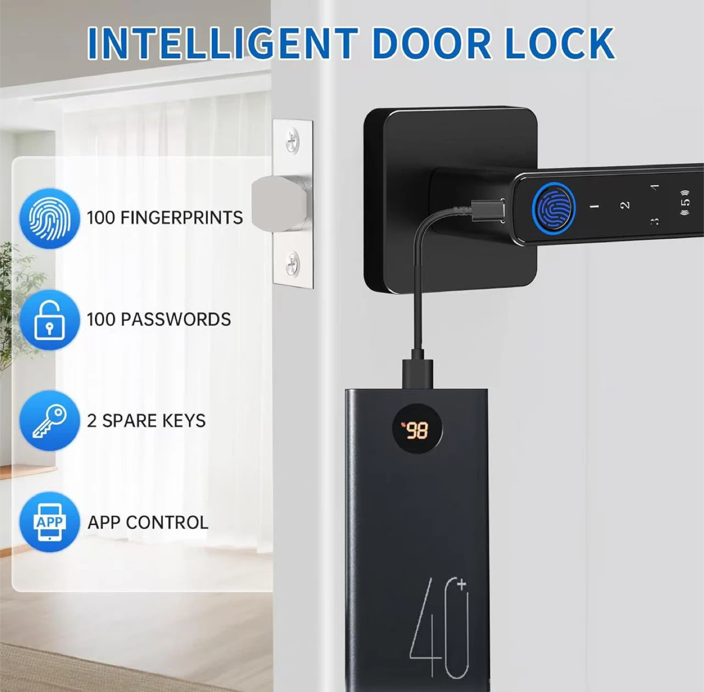 Intelligent Fingerprint Door Lock - photo 5