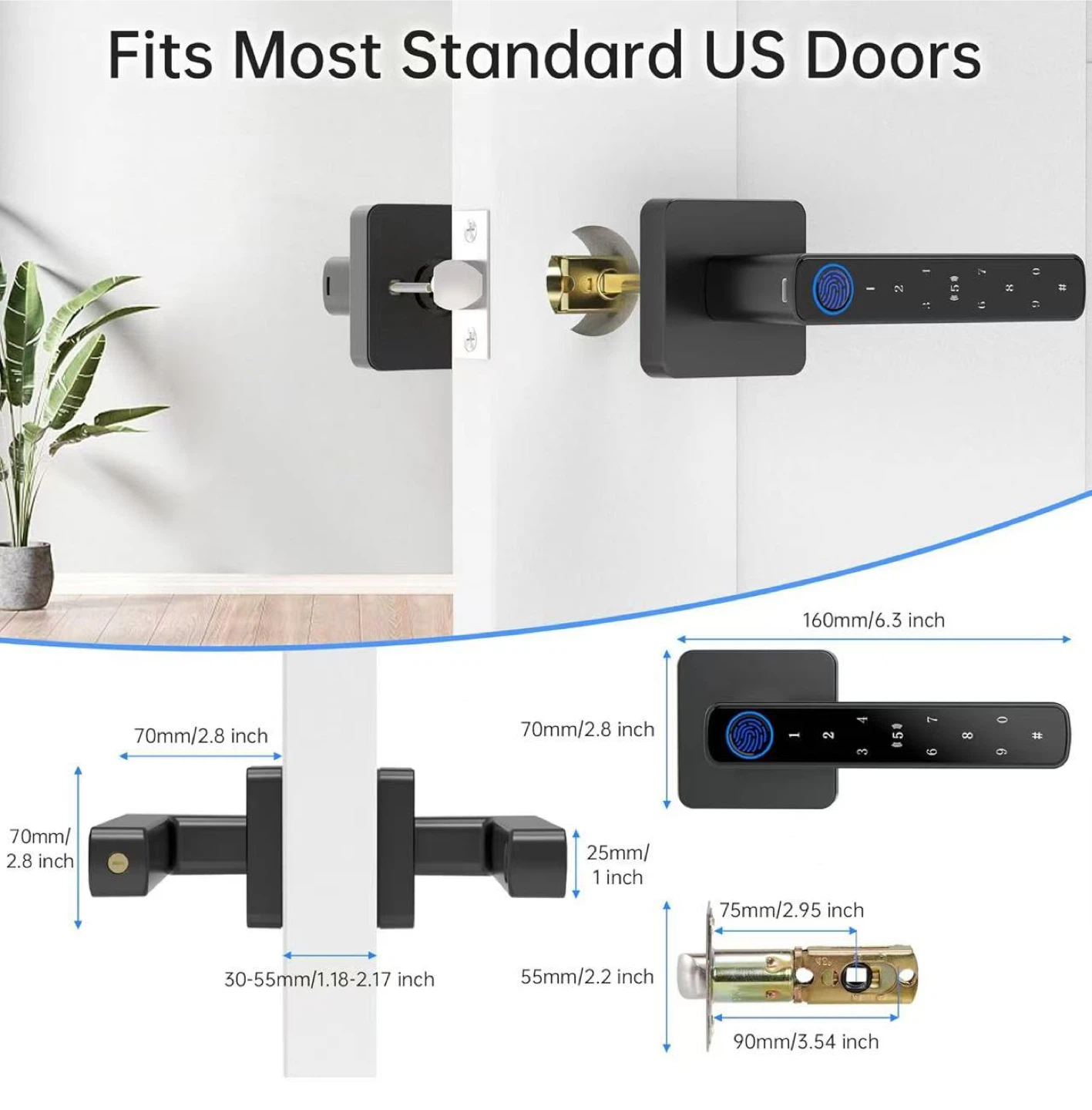 Intelligent Fingerprint Door Lock - photo 3