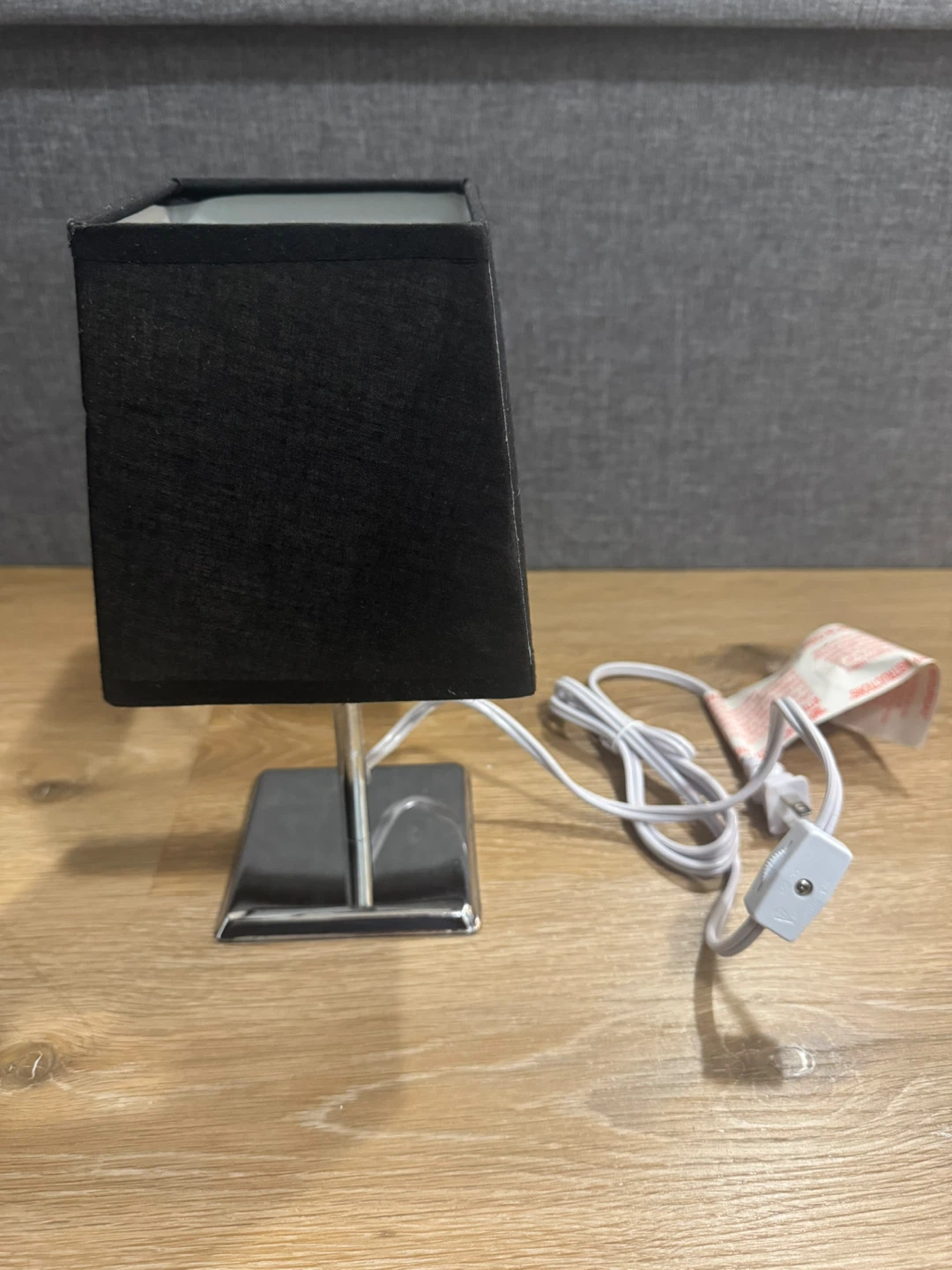 Mini Black Table Lamp 10”