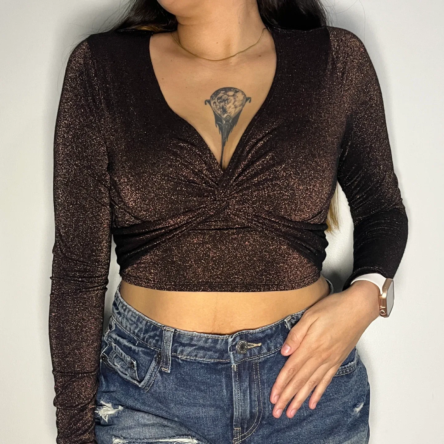 Sparkly Long Sleeve Top image indicator(3)