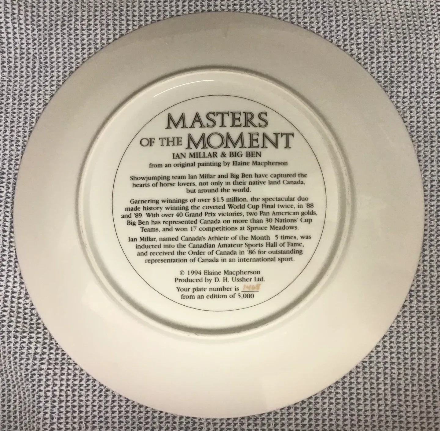 American Artists 'The Kidnapped Mare' Plate image indicator(2)