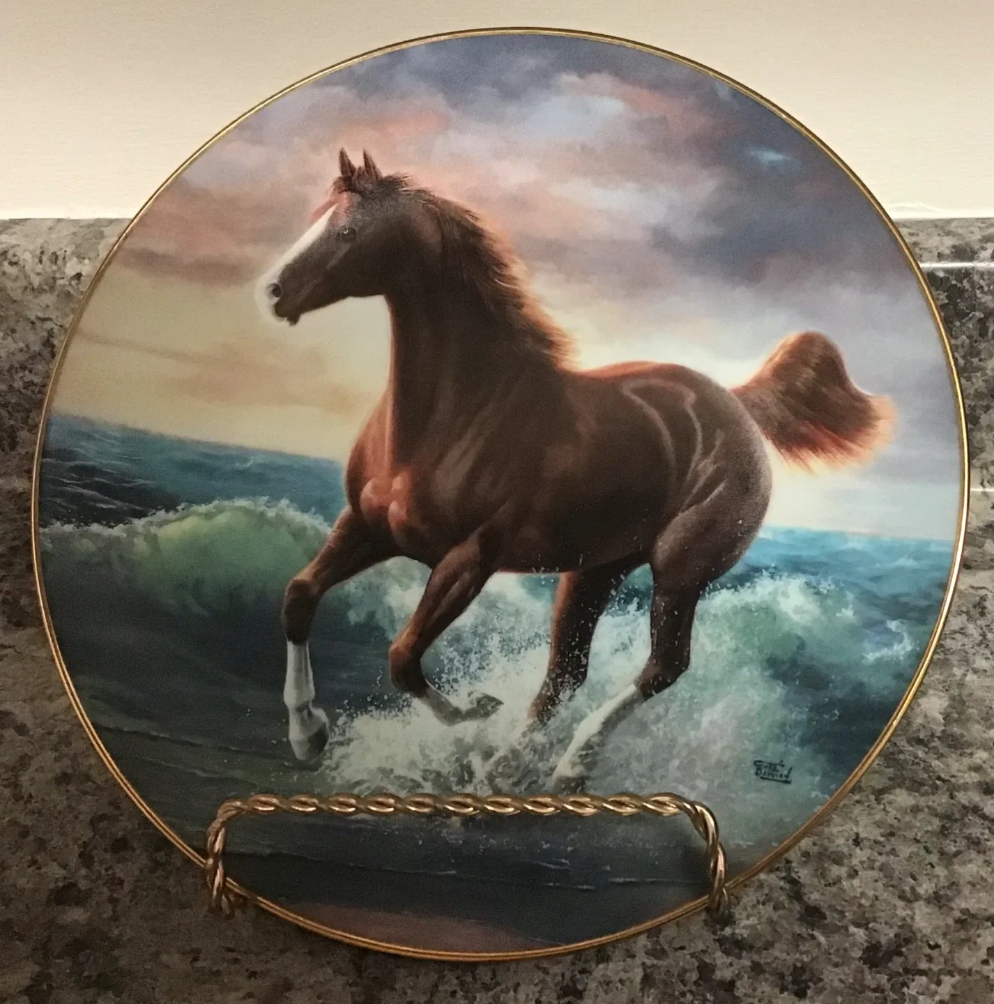 American Artists 'The Kidnapped Mare' Plate image indicator(7)