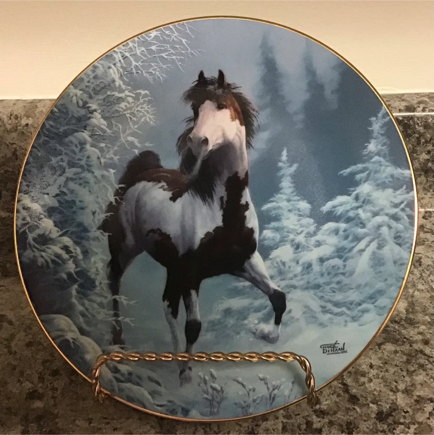 American Artists 'The Kidnapped Mare' Plate image indicator(9)