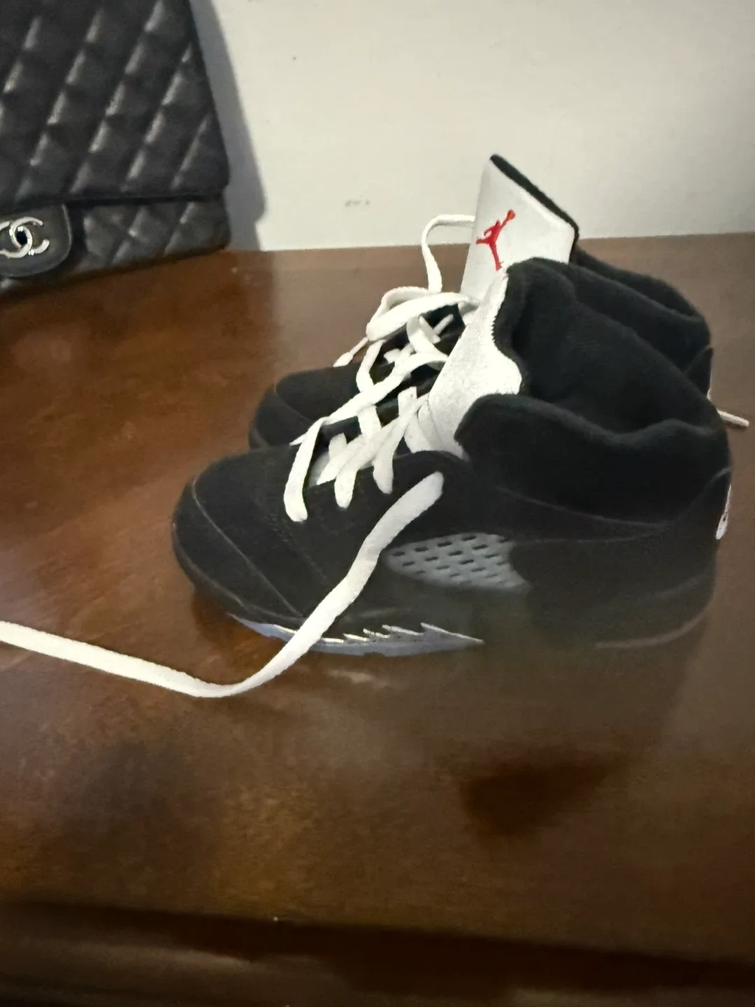 Nike Air Jordan 5 Retro Black/Grey Size Unknown image indicator(2)