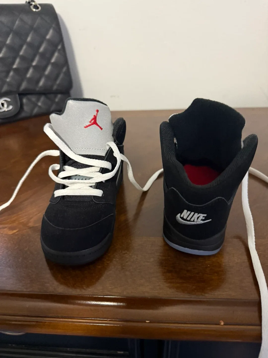 Nike Air Jordan 5 Retro Black/Grey Size Unknown image indicator(4)