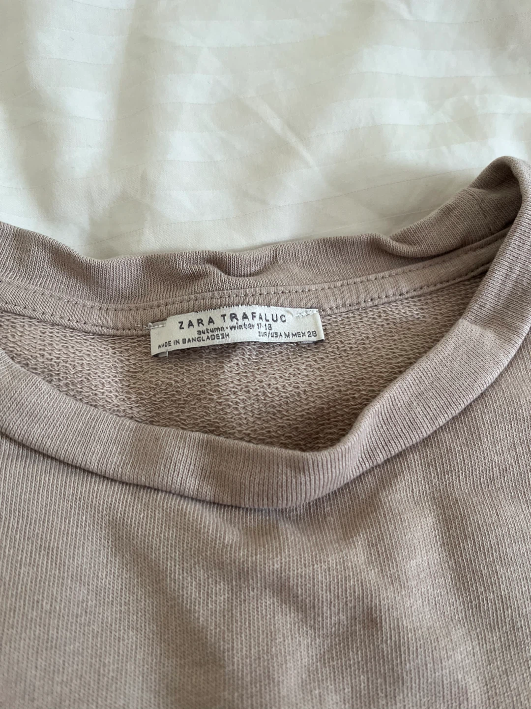🧡 Zara Taupe Long Sleeve Top - photo 2